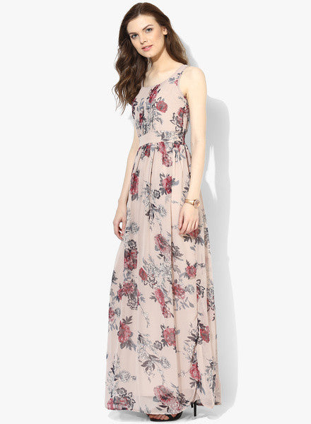 MIAMINX-Beige-Printed-Maxi-Dress